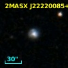 2MASX J22220085+1058009