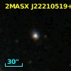 2MASX J22210519+1054434