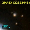 2MASX J22323443+1303540