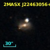 2MASX J22463056+1157026