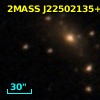 2MASS J22502135+1053576
