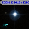 CCDM J23010+1202AB
