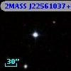 2MASS J22561037+1113251