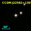 CCDM J22582+1307A