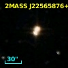 2MASS J22565876+1318143