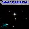 2MASS J23010524+1227458