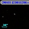2MASS J23011286+1214085