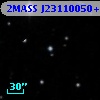 2MASS J23110050+1102424