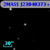 2MASS J23040373+1232124
