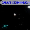 2MASS J23044092+1237239