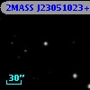 2MASS J23051023+1241412