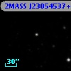 2MASS J23054537+1159283