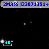 2MASS J23071381+1217539