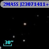2MASS J23071411+1226245