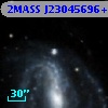 2MASS J23045696+1220390