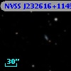 NVSS J232616+114507