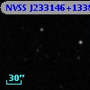 NVSS J233146+133815