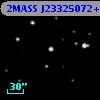 2MASS J23325072+1236226