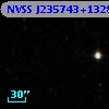 NVSS J235743+132824