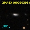 2MASX J00020393+1231516
