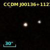 CCDM J00136+1121B