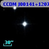 CCDM J00141+1207AB
