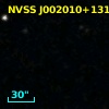 NVSS J002010+131042