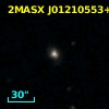 2MASX J01210553+1206001