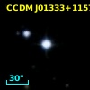 CCDM J01333+1157A