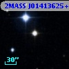 2MASS J01413625+1137099
