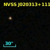 NVSS J020313+111035