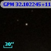 GPM  32.102245+11.049558