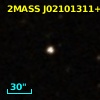 2MASS J02101311+1038133