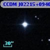 CCDM J02215+0940AB