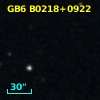 GB6 B0218+0922