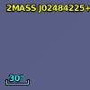 2MASS J02484225+0829000