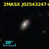 2MASX J02543247+0927046