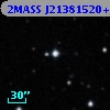 2MASS J21381520+1345233