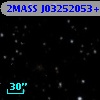 2MASS J03252053+4840322