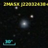 2MASX J22032438+1405564
