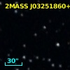 2MASS J03251860+4833296