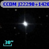 CCDM J22290+1420B