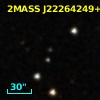 2MASS J22264249+1423335