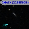 2MASX J22585925+1346183