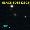 SLACS SDSS J2303+1422 source