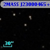 2MASS J23000465+1609345