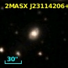 2MASX J23114206+1506385