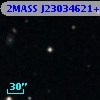 2MASS J23034621+1534482