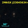 2MASS J23045634+1344325