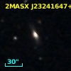 2MASX J23241647+1357589